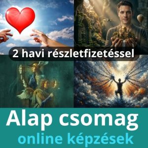 2 havi részletfizetéssel - Alap CSOMAG (online képzések)